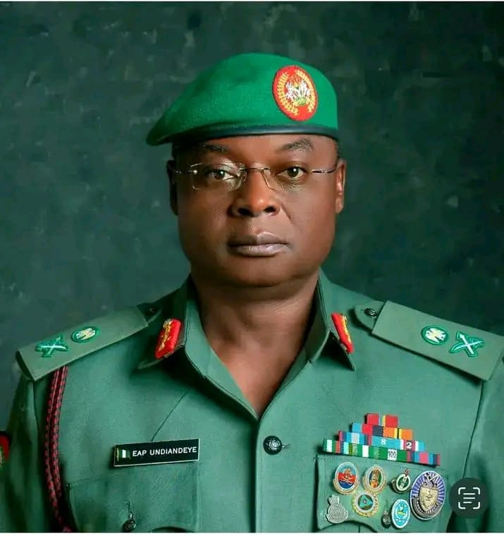 Lieutenant General Emmanuel Akomaye Parker Undiandeye